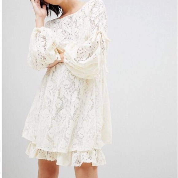 FREE PEOPLE Lace Dress- NEW W/TAGS - xs/s/m - Picture 3 of 7